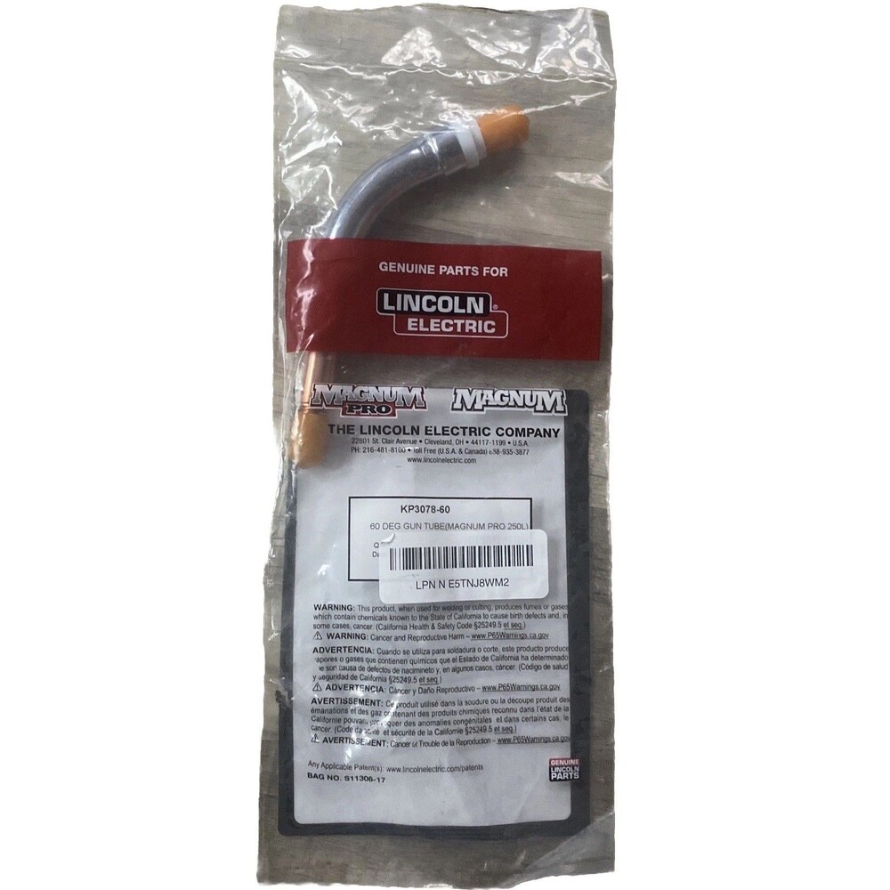 Lincoln Electric KP3078-60 MAGNUM PRO 250L 60 DEG. GOOSENECK New Sealed